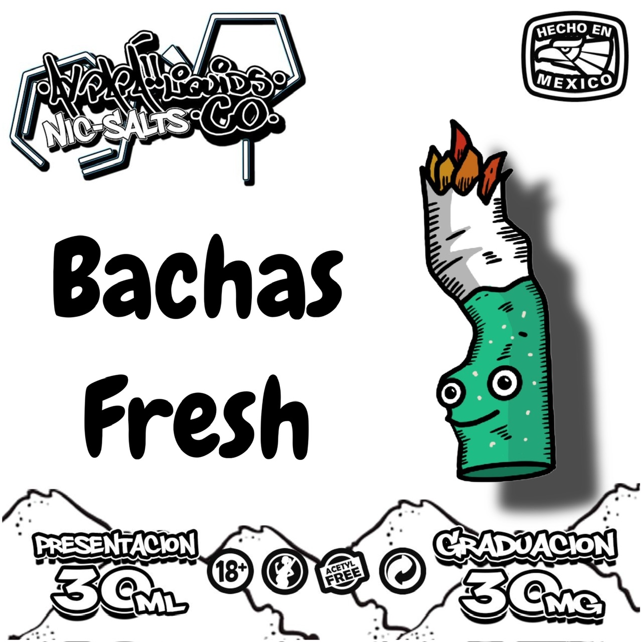Bachas Fresh Nicsalt 